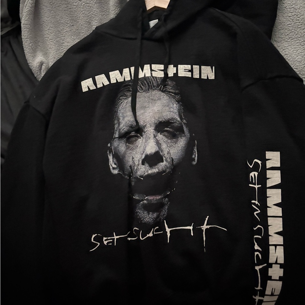 Vetements Rammstein Graphic Hoodie
